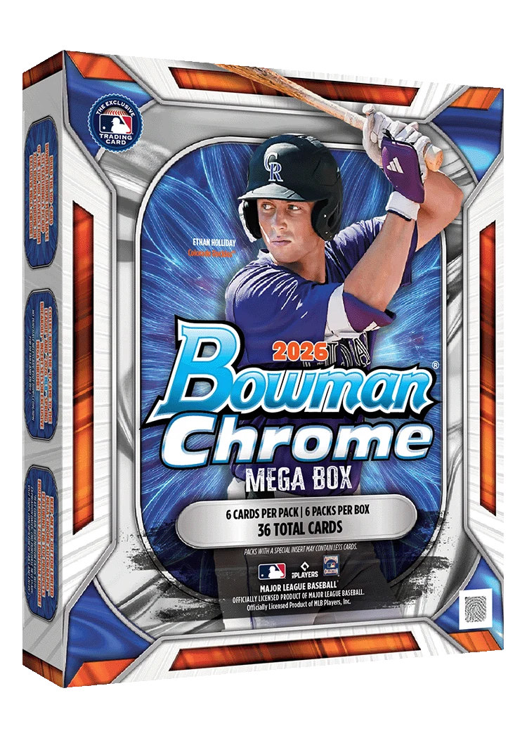 2026 Bowman Chrome® Baseball - Mega Box
