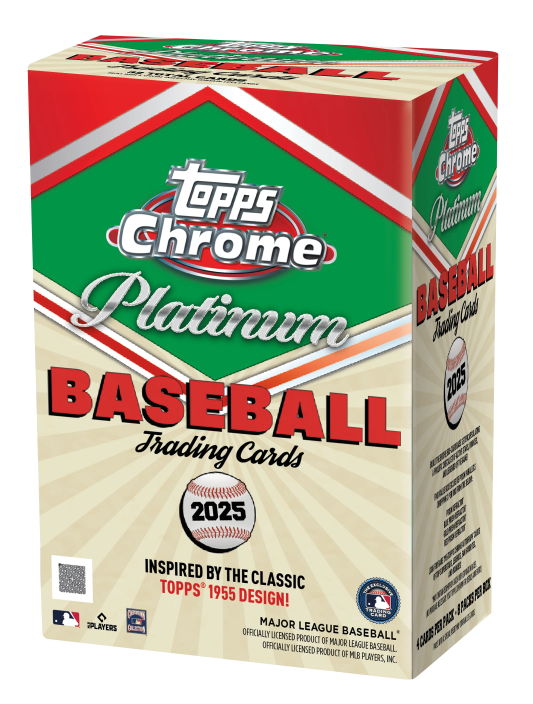 2026 Topps Chrome® Platinum Baseball - Blaster Box