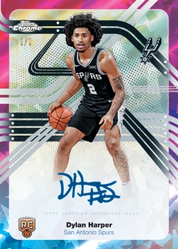 2025 Topps Chrome® Basketball Sapphire